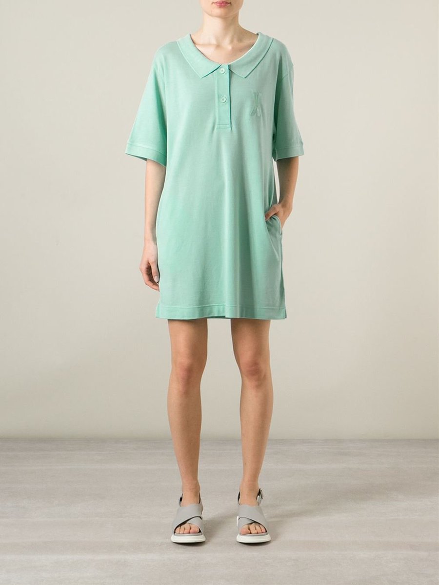 oversized polo dress