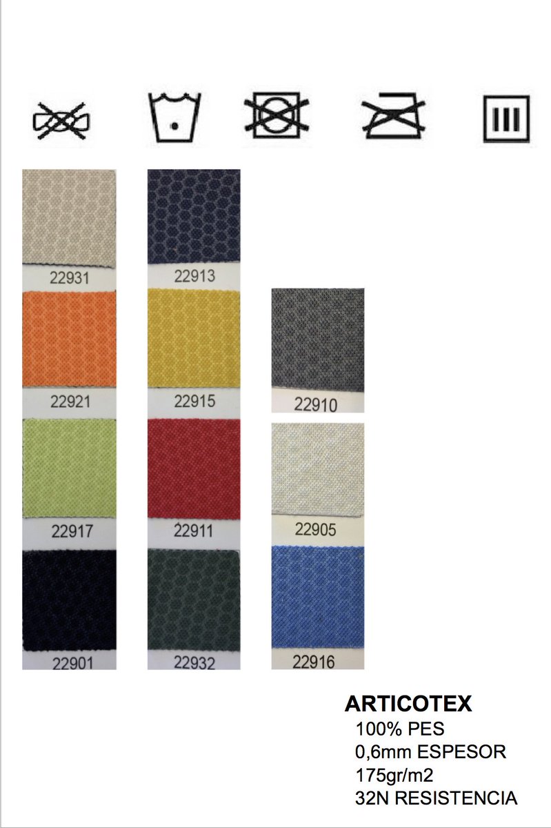 #tejidos gama #cobalto. #articotex tejido de #poliester de alta resistencia al desgaste y brillo de panel de abeja.