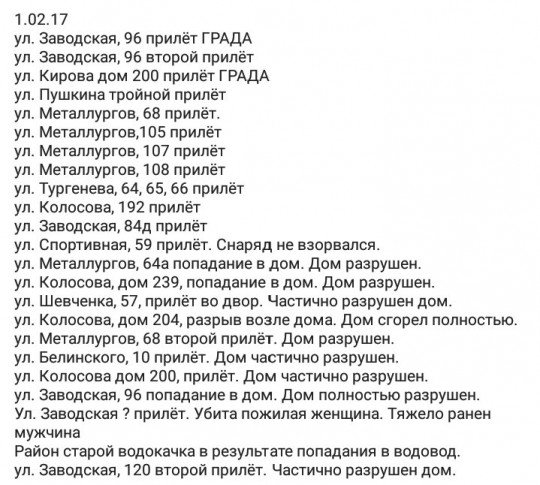 ОБСЕ зафиксировала 10 330 взрывов в Донецкой области 31 января - Цензор.НЕТ 4953