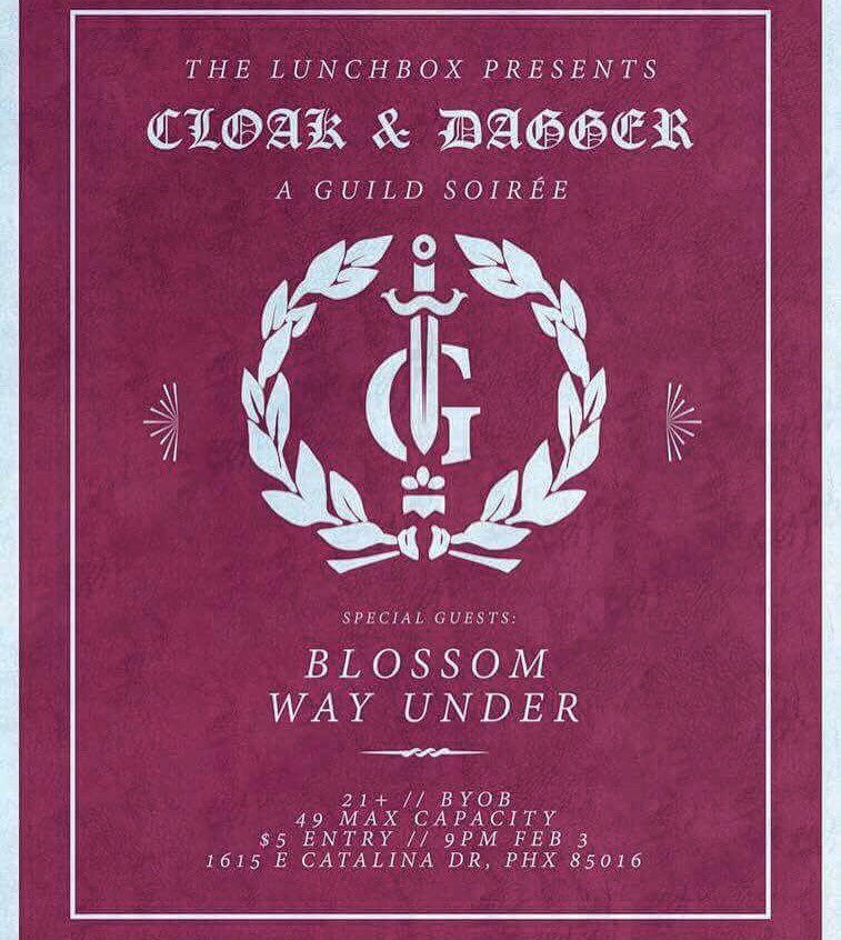 wayunderaz's tweet photo. Last minute banger this Friday night with the GUILD BOYZ.1615 E Catalina Dr. PHX AZ, $5,BYOB https://t.co/SeUqhTq1PZ