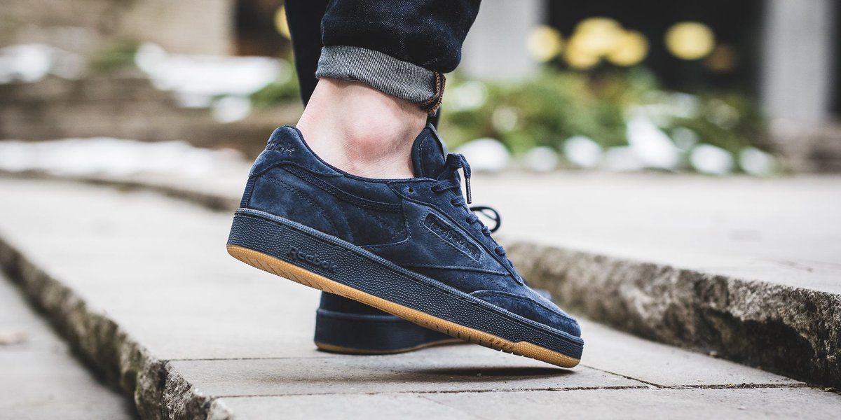 reebok club c 85 navy gum