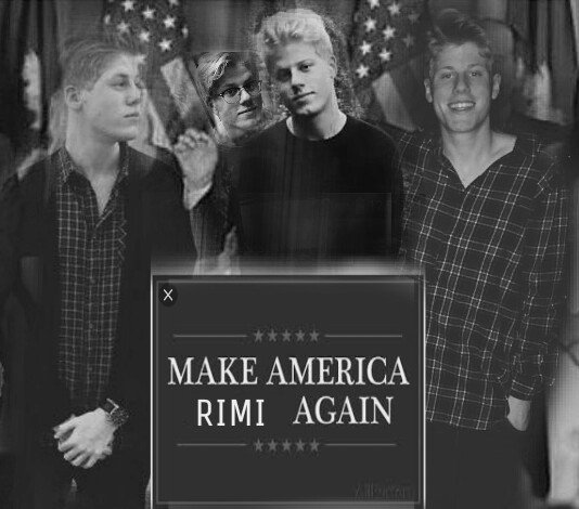RimiFanPage's tweet photo. "MAKE AMERICA RIMI AGAIN" https://t.co/hOiPc2pCpR