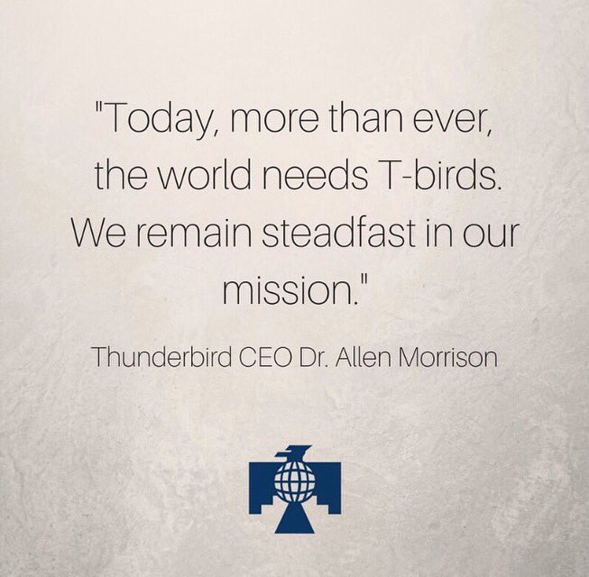 Thunderbird School of Global Management tweet media