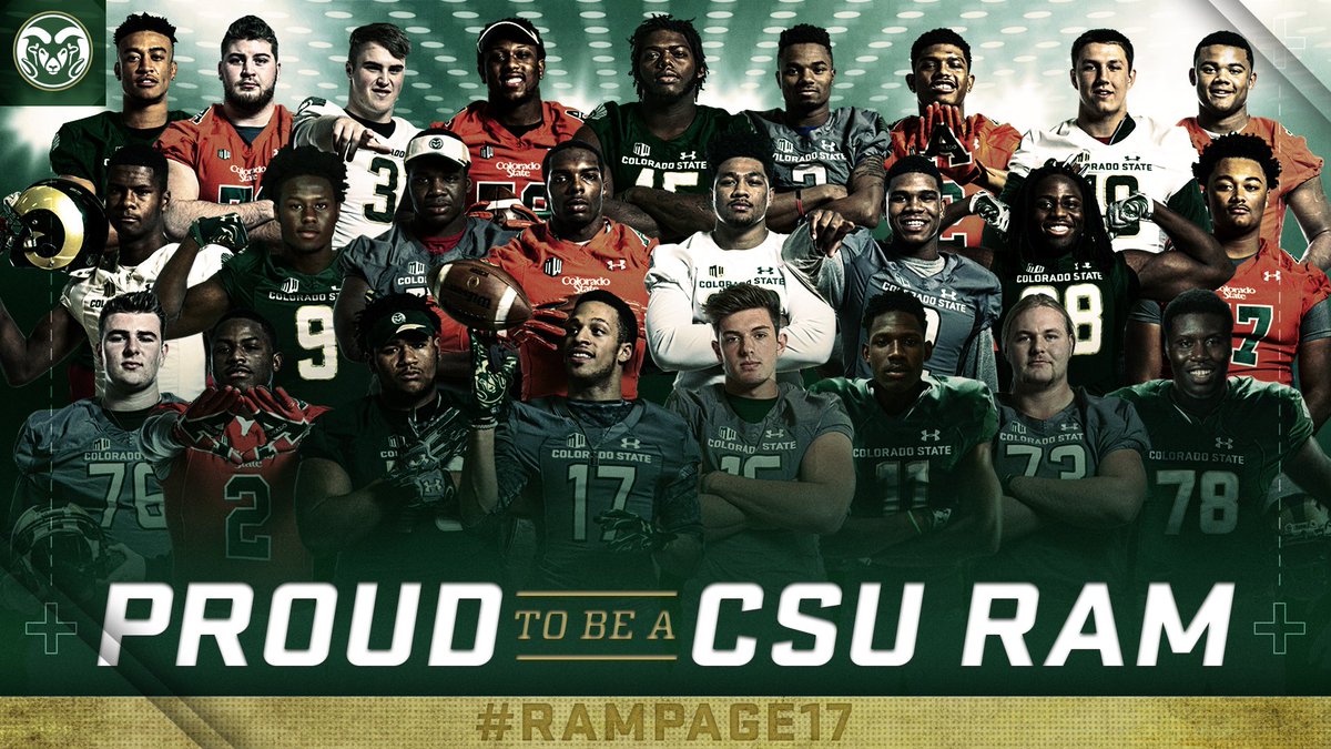 CSUFootball's tweet image. Let's give a big welcome to the members of #RAMPAGE17!

CSURams.com/signingday