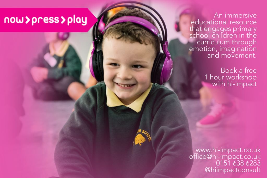 hiimpactconsult's tweet photo. We LOVE using @nowpressplay to engage primary schools in immersive learning experiences so much we are offering free workshops! https://t.co/YouhB3sncP