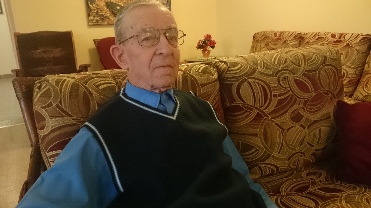 Roy Reed, resident of Aldersgate Village, says a hero is "someone who takes a risk to help his friend or brother." <a href="/HiddenHeroesQ/">Hidden Heroes Quinte</a> #qnetnews