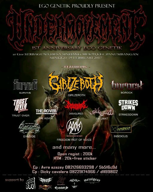 SurviveINA's tweet image. #egogenetik present #UNDERMOVEMENT #anniversary1stEGOGENETIK