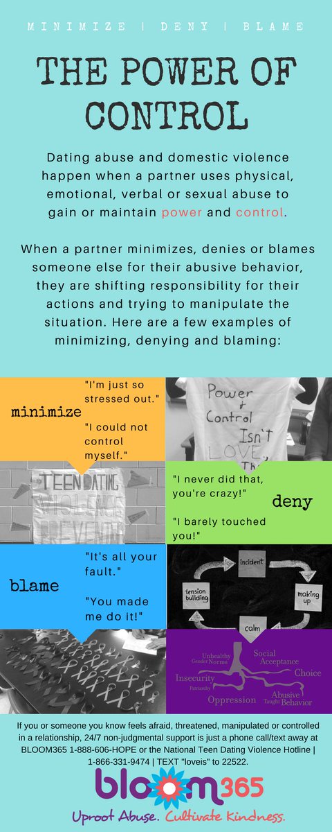 UprootAbuse's tweet photo. #TeenDVMonth starts today! 
Tip 1: Know how to spot #power and #control. #StopWiltng #StartBlooming #BLOOM365 https://t.co/iXFr8TAKxq