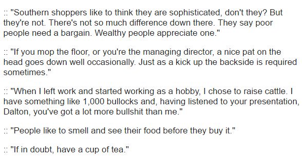 red2305's tweet photo. "if in doubt, have a cup of tea" never a truer word spoken #RIPSirKen #kenmorrison #morrisons #mrmorrison #mryorkshire https://t.co/nnSQjmwKjK