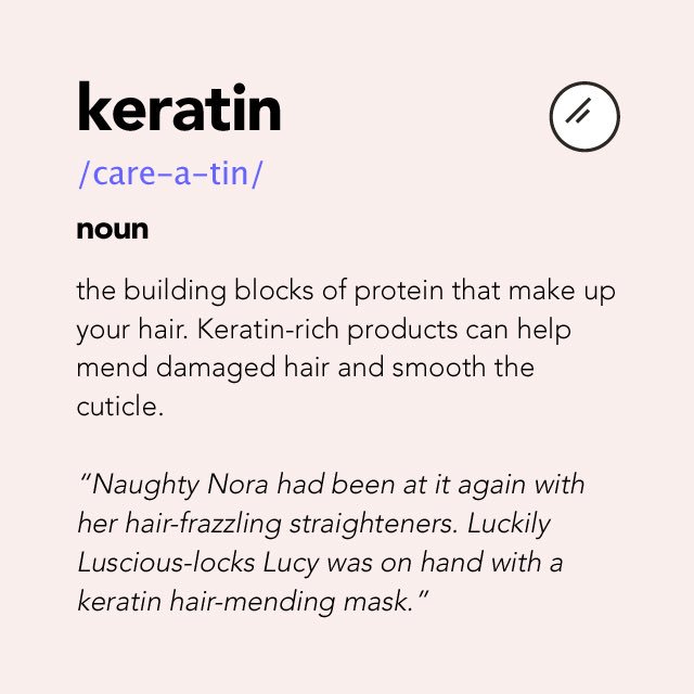 Today's lesson in beauty speak 📖 #PowderDictionary #haircare