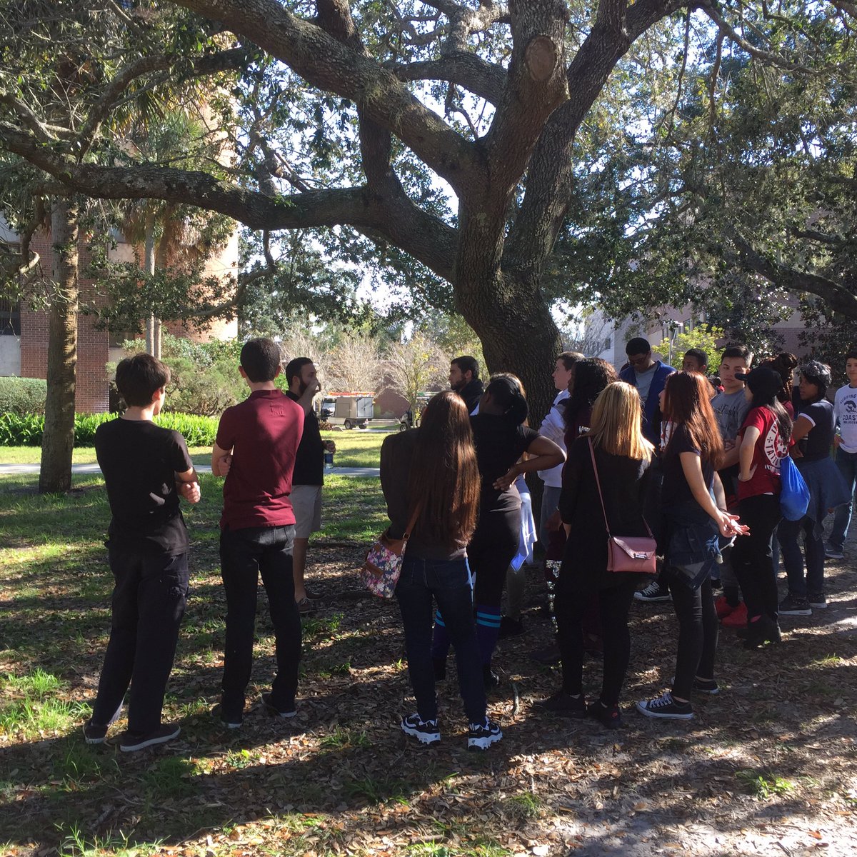 <a href="/LEOMHSwarriors/">Warrior Nation</a> make second stop <a href="/UCF/">UCF</a> during college trip @MiamiSup <a href="/MDCPS/">Miami-Dade Schools</a>