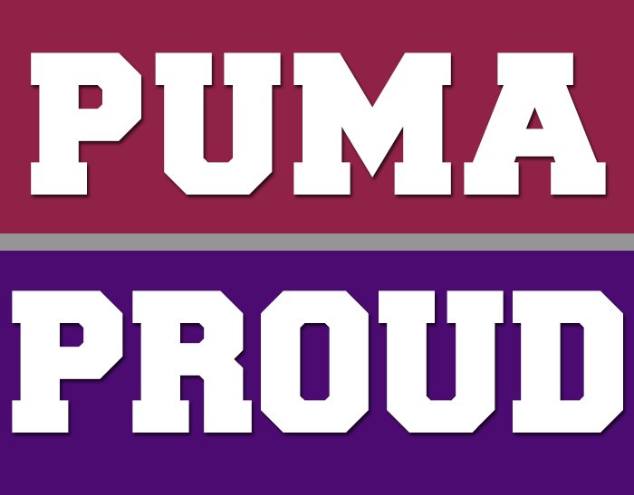 SJC_Pumas's tweet photo. SJC employees and students be sure to show your Puma Pride by wearing Puma gear on Thursday and Friday! #GOPUMAS https://t.co/F9e4fNpYve