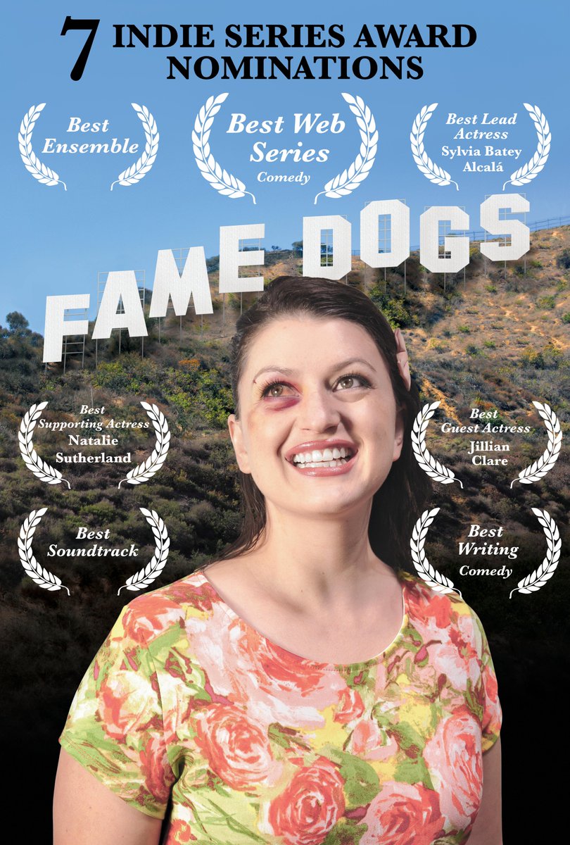 FAMEDOGS's tweet photo. You read right! That's SEVEN Indie Series Award noms for #famedogs! Honored to be acknowledged @ISAwards https://t.co/Y77DPS0xKJ