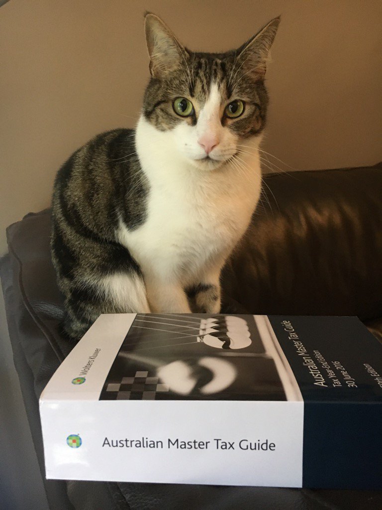 taxchat's tweet photo. #AMTG60 #TigerTheTaxCat #AustralianMasterTaxGuide https://t.co/31EPtv7moJ