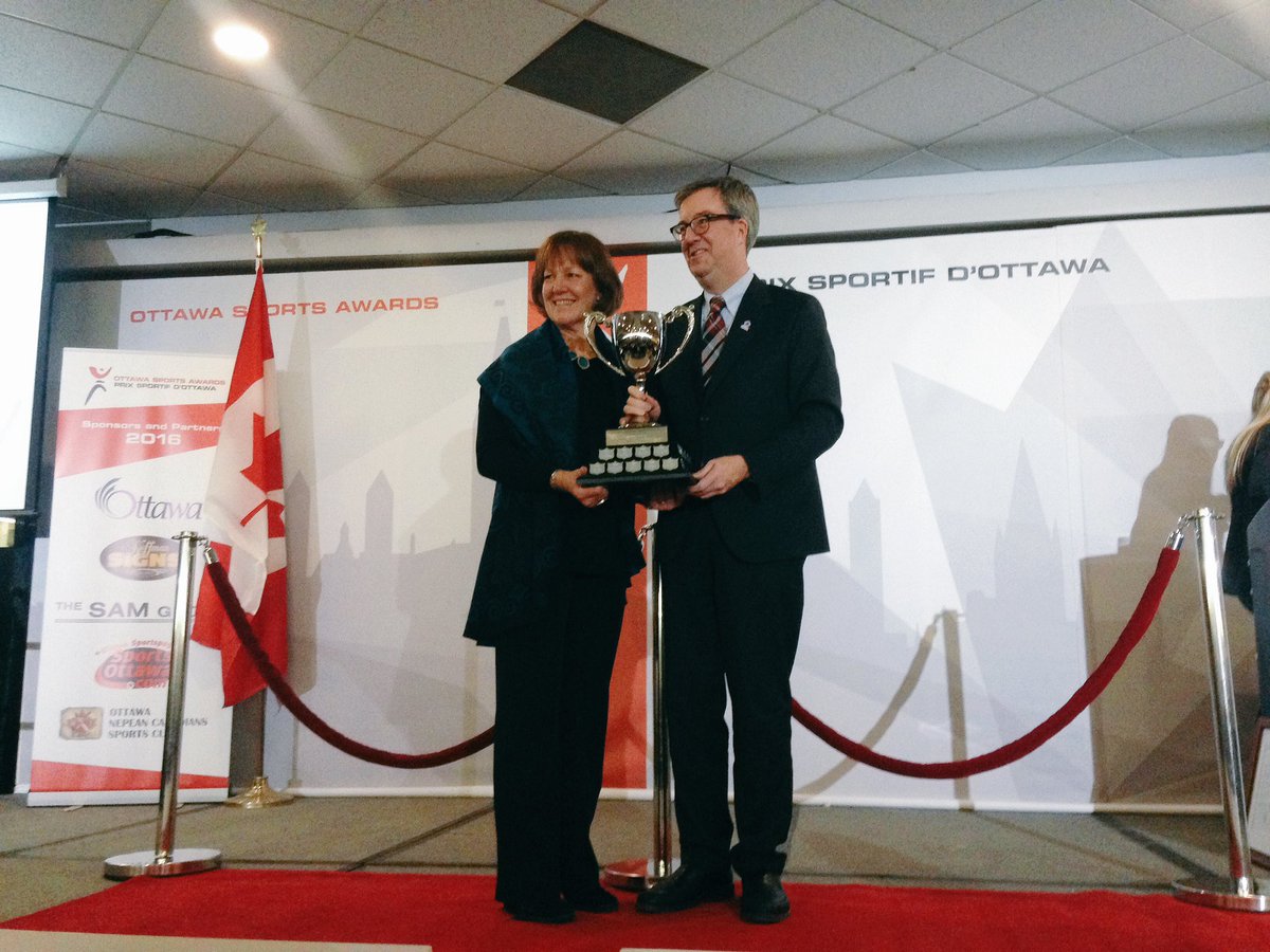 OttSportsAwards's tweet photo. Congratulations Susan Holloway, your achievements have impacted our amazing community #Osa2016 #susanhollowayday https://t.co/TqHtNhkcDu