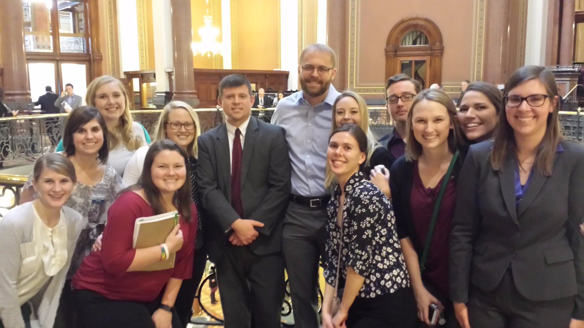 OTStevenB's tweet photo. Great day at Iowa capitol for #OThillday @AOTAInc https://t.co/9ByL8Anbrh