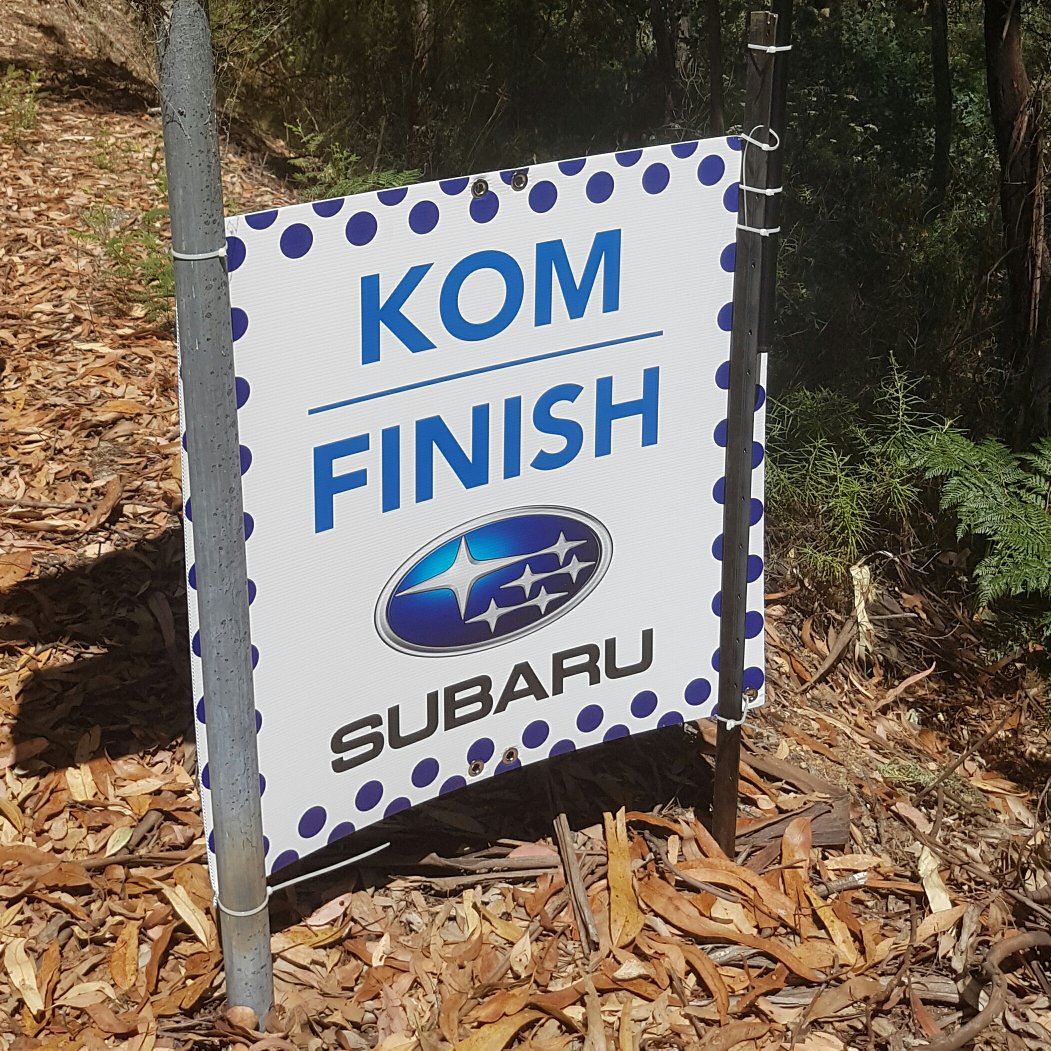 Approaching the first Subaru #KOM  for the 2017 <a href="/HeraldSunTour/">Jayco Herald Sun Tour 🚲</a> - Tawonga Gap. Will it be the first of my #Strava segments to go this week?