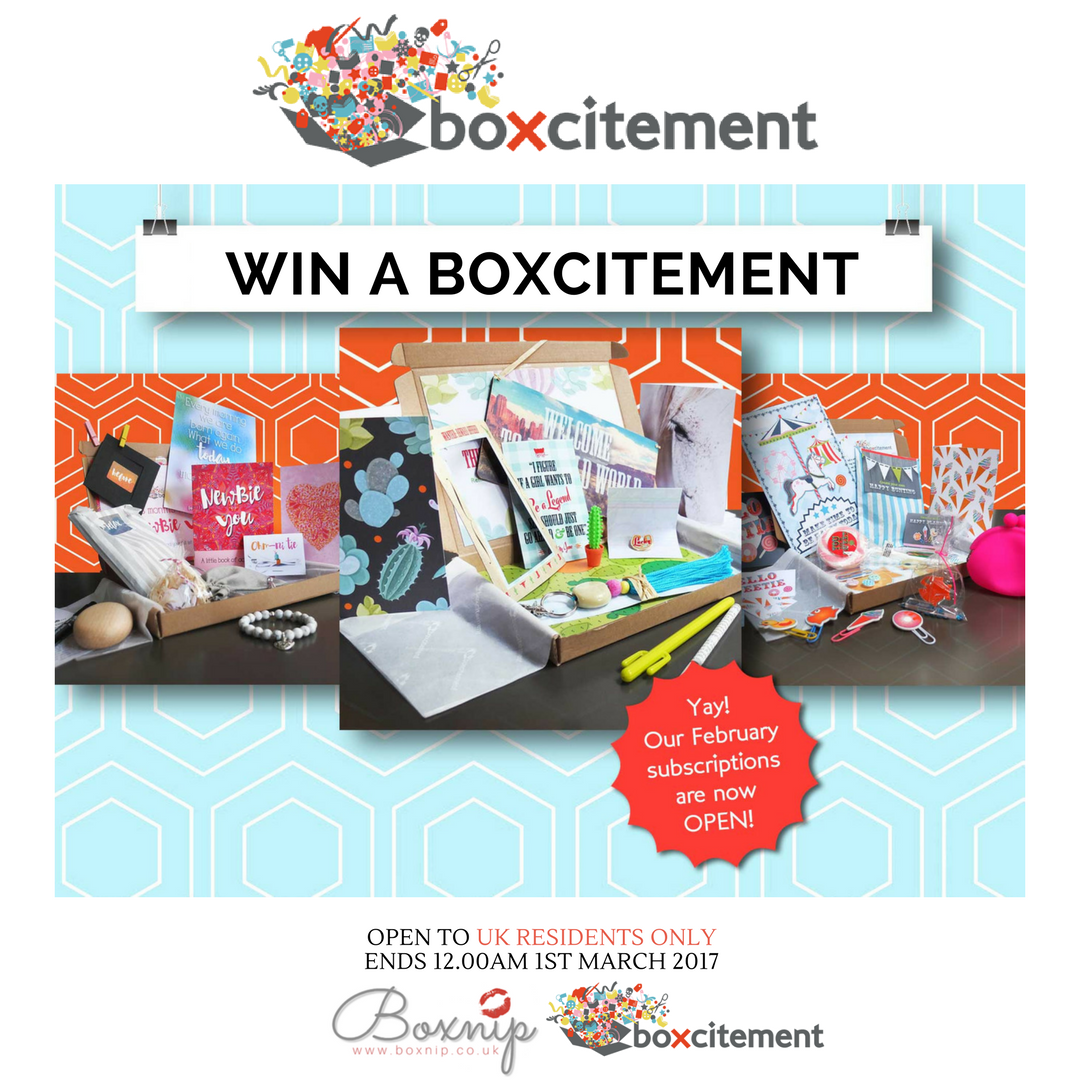 boxnipUK's tweet photo. RT &amp; Follow both @lilmizz_stake &amp; @boxcitement to win a @boxcitement Sub Box (T&amp;C https://t.co/5yj0SatJ8l) UK ONLY #BloggingGals  #GRLPOWR https://t.co/mS4azkWNlr