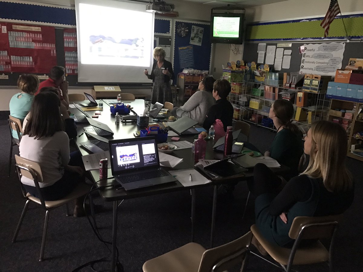 WarrenHartman1's tweet photo. Teachers reviewing and learning about Lexia from Kathy Broadlick. @LexiaLearning #warrenlearns #180msdwarren https://t.co/R7mwGuYtbq