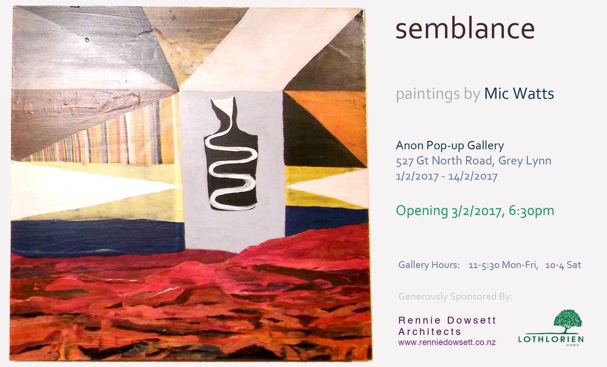 nommokaiako's tweet photo. If you're in Auckland tomorrow night, consider coming to my exhib opening: 6:30pm 527 Gt Nth Rd, Grey Lynn, Fri 3/2
Yay Art! https://t.co/xZFmwAqWJh