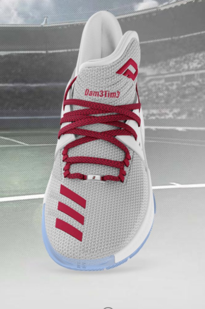 _briansaladier's tweet photo. @Dame_Lillard @adidasHoops #miDame3 Dam3Tim3 #Lillard3 https://t.co/npkcsi0NCf