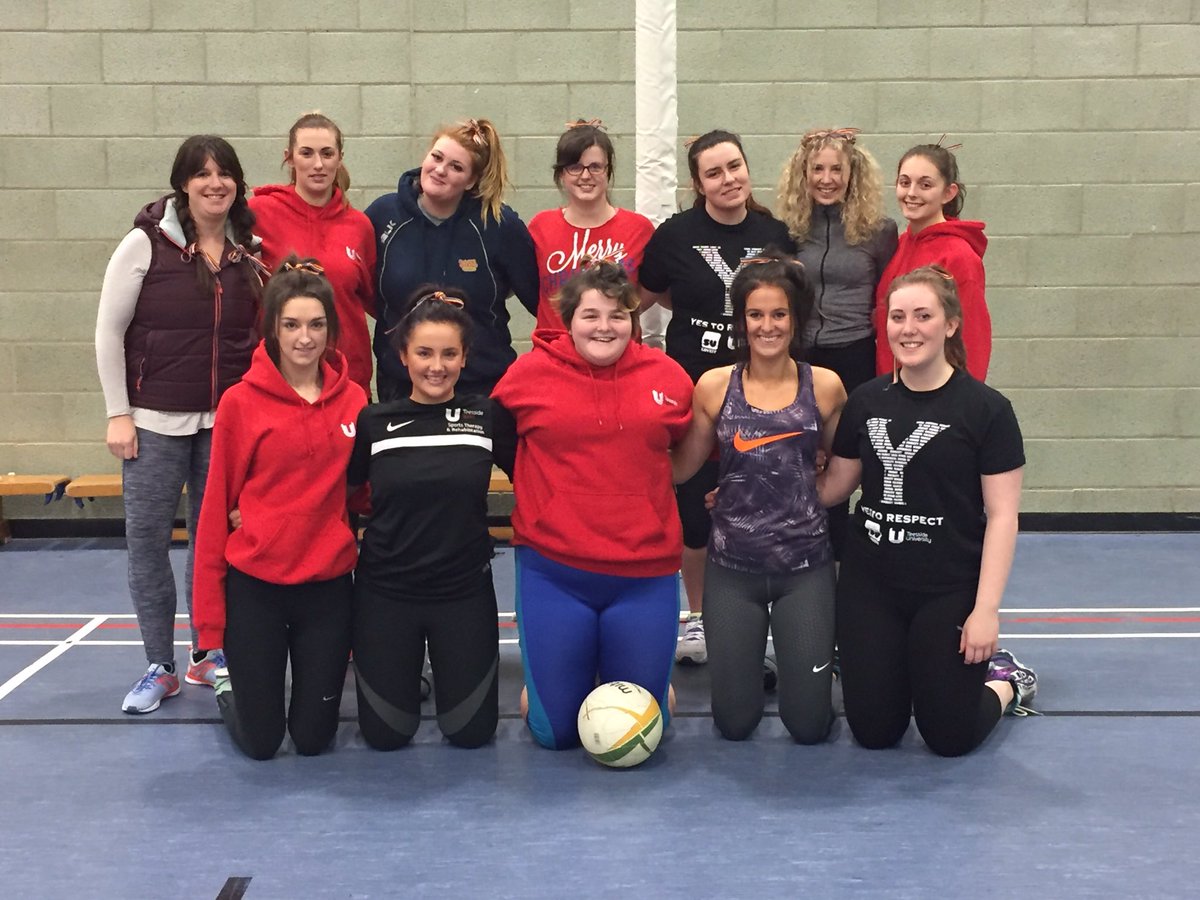 TUnetball's tweet photo. Girls have been wearing their #RainbowRibbon in support of LGBT at training and matches all this week. ❤️💛💚💙💜 https://t.co/ymc4IwxMBB