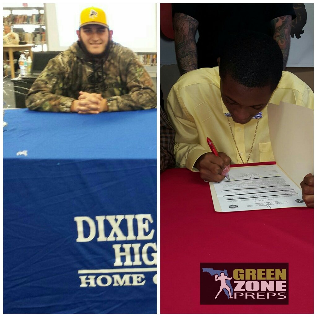 CoachGreen_3's tweet photo. Two of my guys sign today many more to come @GZPREPS #NSD17 #Gzone_Recruiting https://t.co/dBy5UOVz1E
