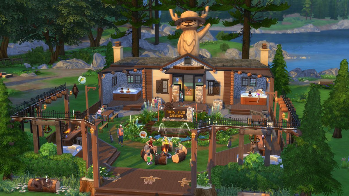 TheSims's tweet image. Check out this awesome build from @DruTruBuilder! Who are your fave creators of all things Sims? #TheSimsAnniversary 💚