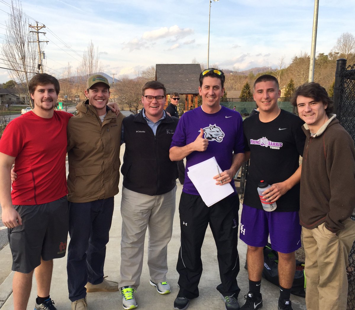 KappaSigma_YHC's tweet photo. Great win by Brother Pavel and the Young Harris Tennis team! https://t.co/hEeUvJabFV
