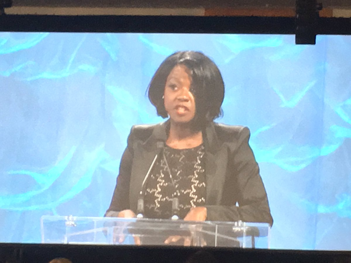 sarabyrne's tweet photo. You are enough!  @violadavis  #WatermarkConf https://t.co/aV4JWLTSIF