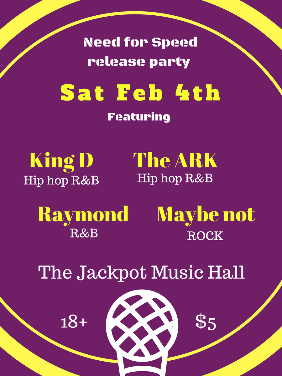 This Friday and Saturday at the Jackpot Music Hall!