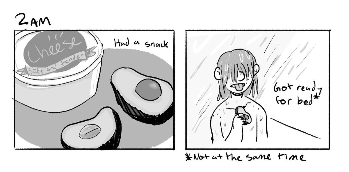 @llithops the cheese container actually says this #hourlycomicday 