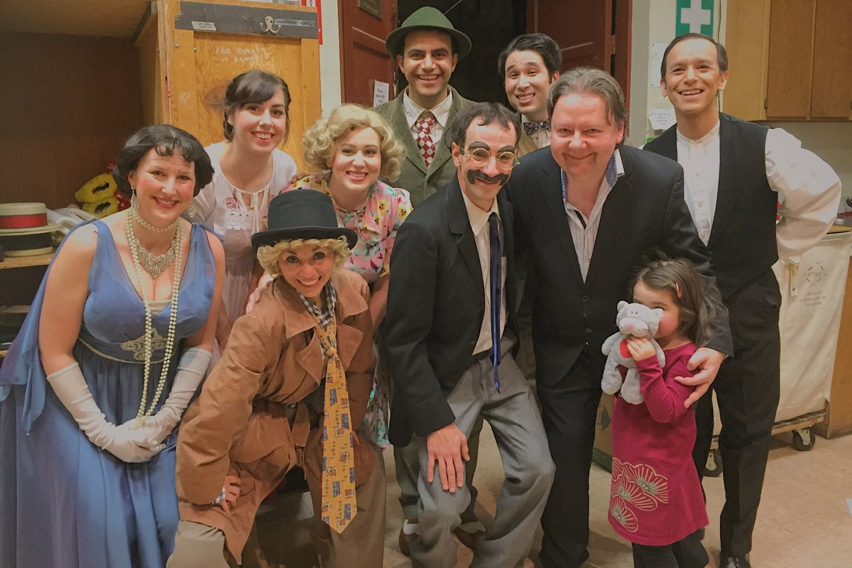 PaloAltoPlayers's tweet photo. On SAT, we had at #hollywoodPAP Matthew Vosburgh, son of Dick Vosburgh-book/lyrics for HOLLYWOOD/UKRAINE! He'll be back @ THU 2/2 #Talkback! https://t.co/OaHUpCHKP6