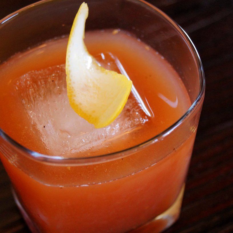 Check out the Jam Sesh. This new cocktail has patron silver, gran gala, lemon juice, and spiced plum jam. #craftcocktails #tequila