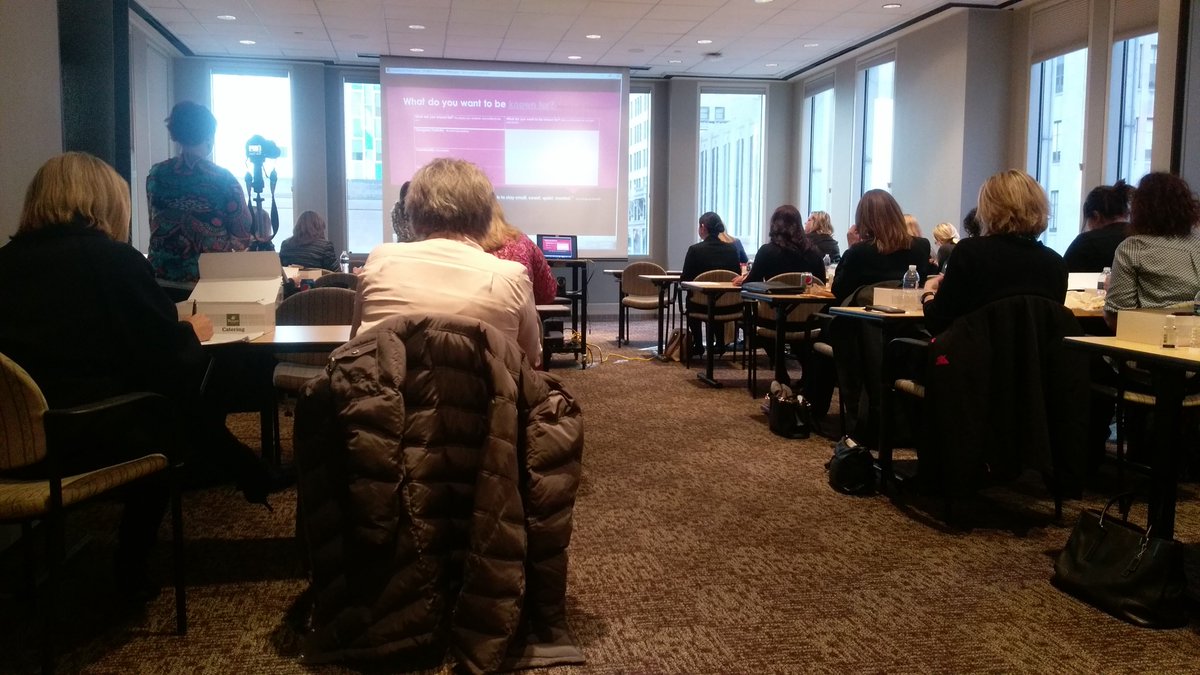 RMAMNChapter's tweet image. Packed room today at the RMA Women's Forum event. A huge thank you to @KristiHemmer for an extremely interesting &amp;amp; informative presentation.