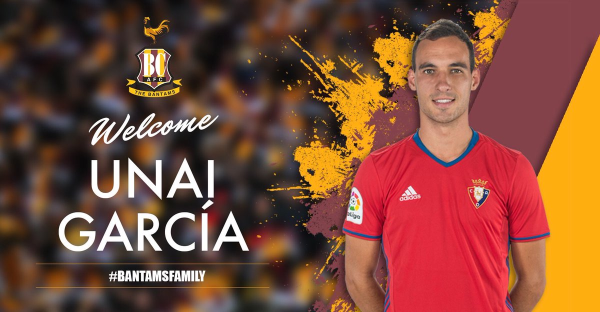 NicoESPN_KC's tweet photo. Bienvenidos Unai Garcia y Pavon al Bradford City https://t.co/pcB9E0XQlJ