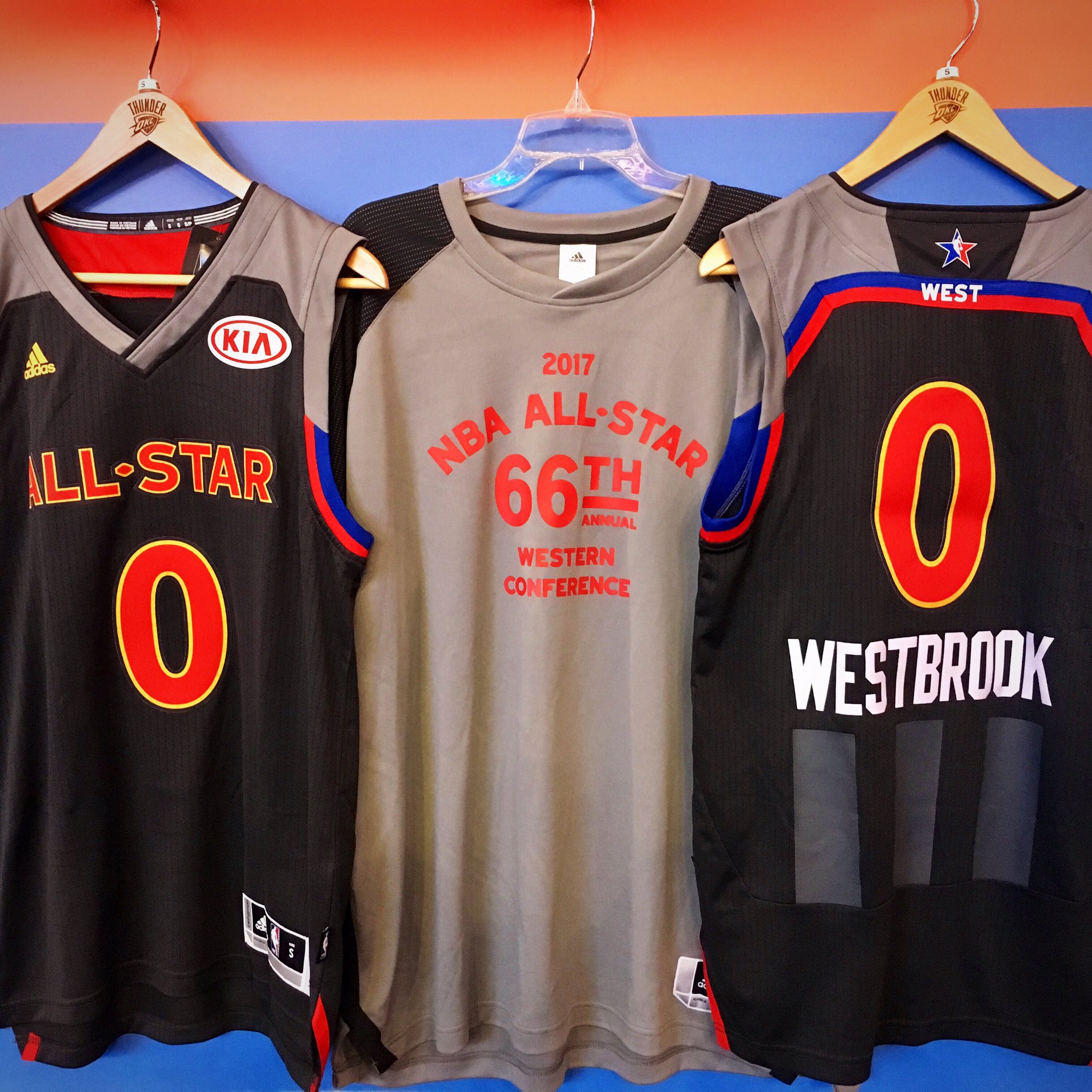 adidas, Shirts, Okc Thunder Russell Westbrook Jersey