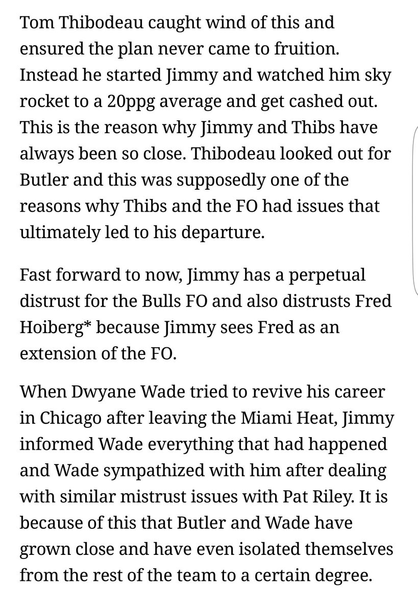 TheDunkCentral's tweet photo. Why Dwyane Wade and Jimmy Butler are a bit isolated from the rest of team. Wow. 

This explains A LOT. https://t.co/nEMueRuugd