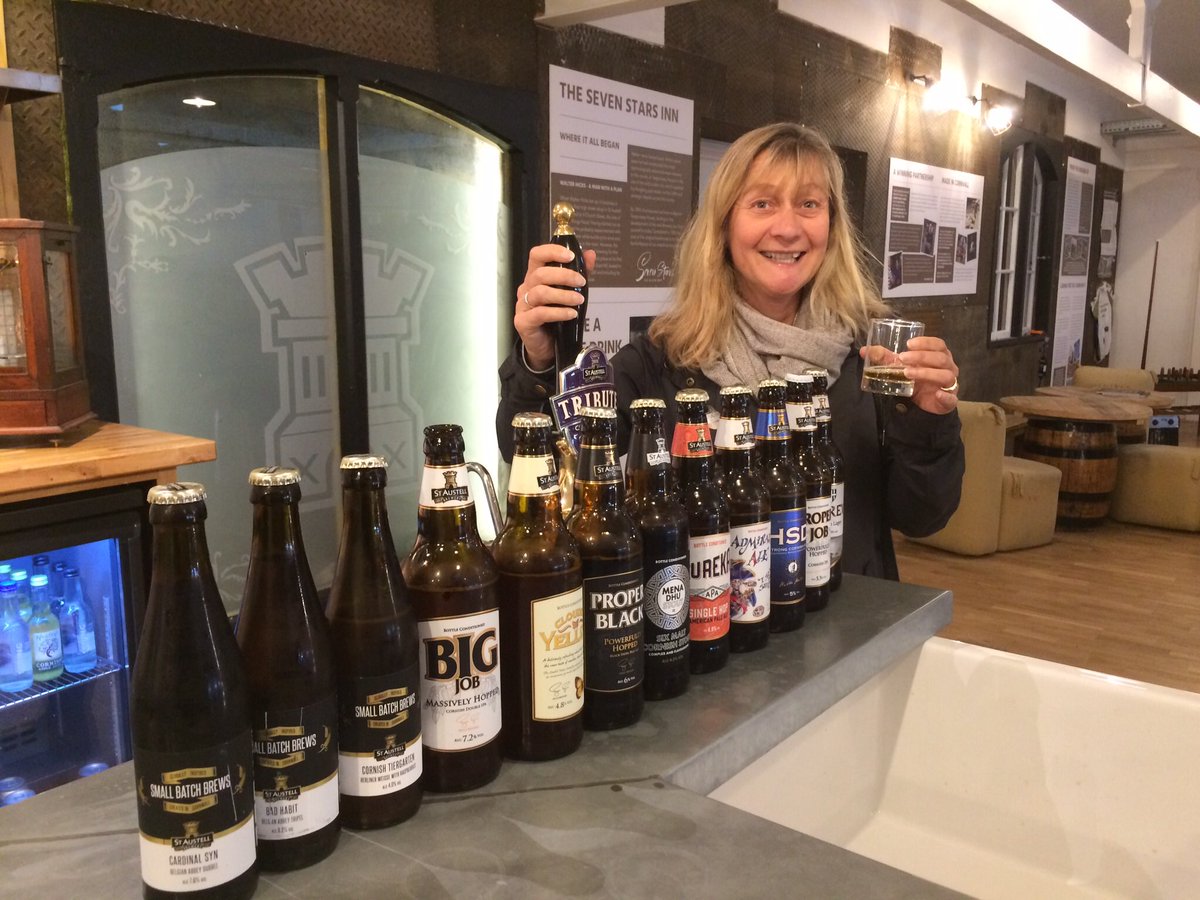 ToursofStIves's tweet image. Thanks to @StAustellBrew for a great tour yesterday. Highly recommended #tribute #properjob