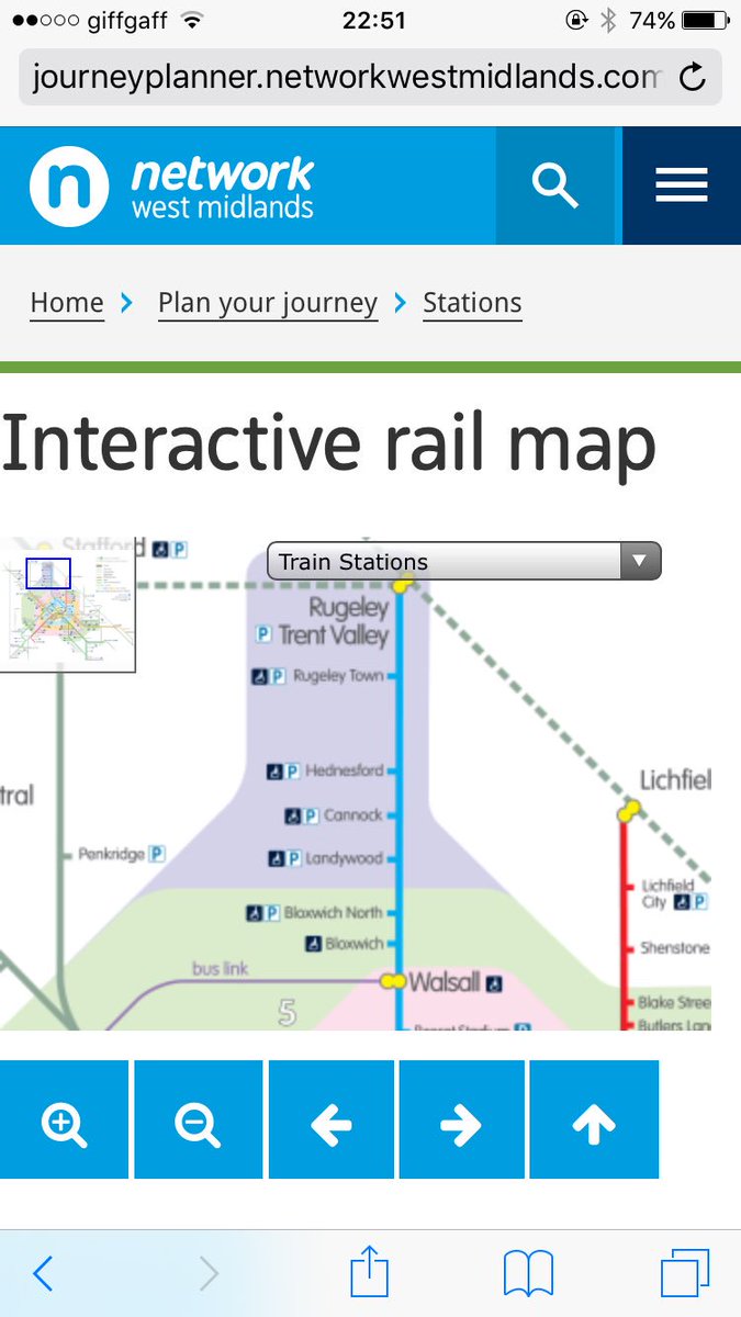 A_W_C's tweet photo. @networkwm hi just want to confirm can I use Concessionary pass to Hednesford from Birmingham? Is the colour areas ok to travel? https://t.co/A6RGFyoYFd