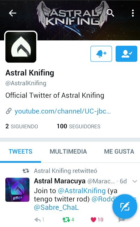FuRyFurioso's tweet photo. Va chavales esto crece a seguir dando apoyo , sois enormes!!!♥♥ @AstralKnifing https://t.co/VxivTE7e3k