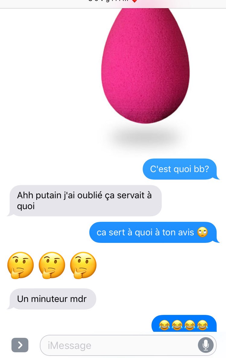 Beauty blender on bf