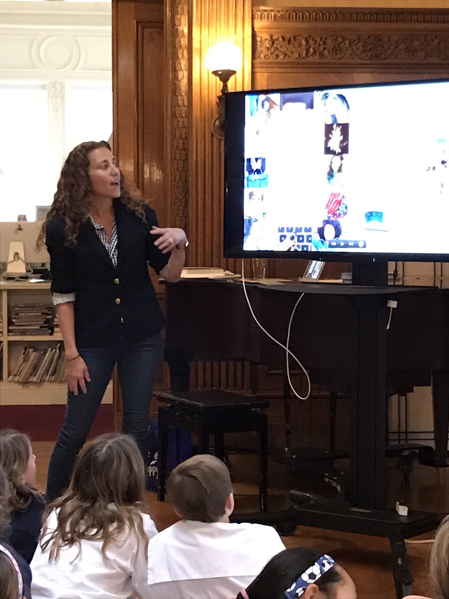 TheMsHelm's tweet photo. Thank you @lisasugar for helping inspire @hamlin fifth graders to #poweryourhappy by seeing themselves as writers! https://t.co/NeL5jZuPY8