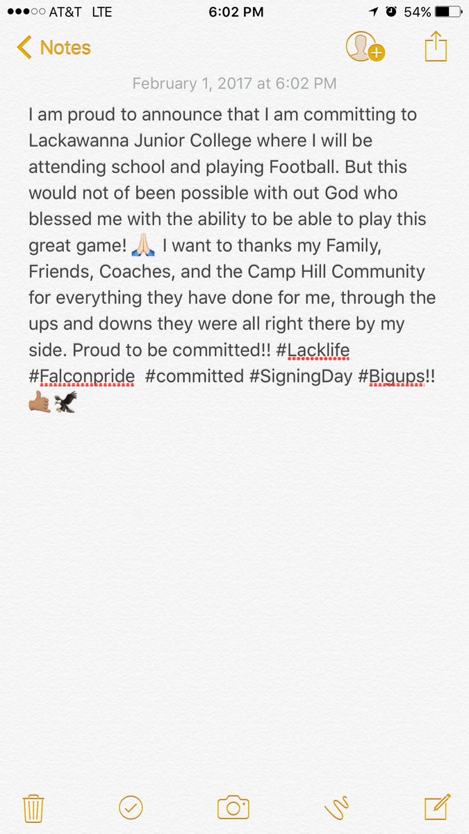 Bodyby_bill's tweet photo. Thank you to @markduda73 and the @LCFalconsFB staff for giving me the opportunity to play at the next level. #Laclife #TrustTheProcess ππ¦
https://t.co/RS8jTyedQd