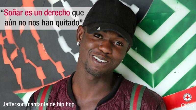 Hoy en #Cali nos inspiramos con la música de Jefferson > #HipHop🎧
En medio de la violencia de su barrio, muchos le apuestan a seguir soñando