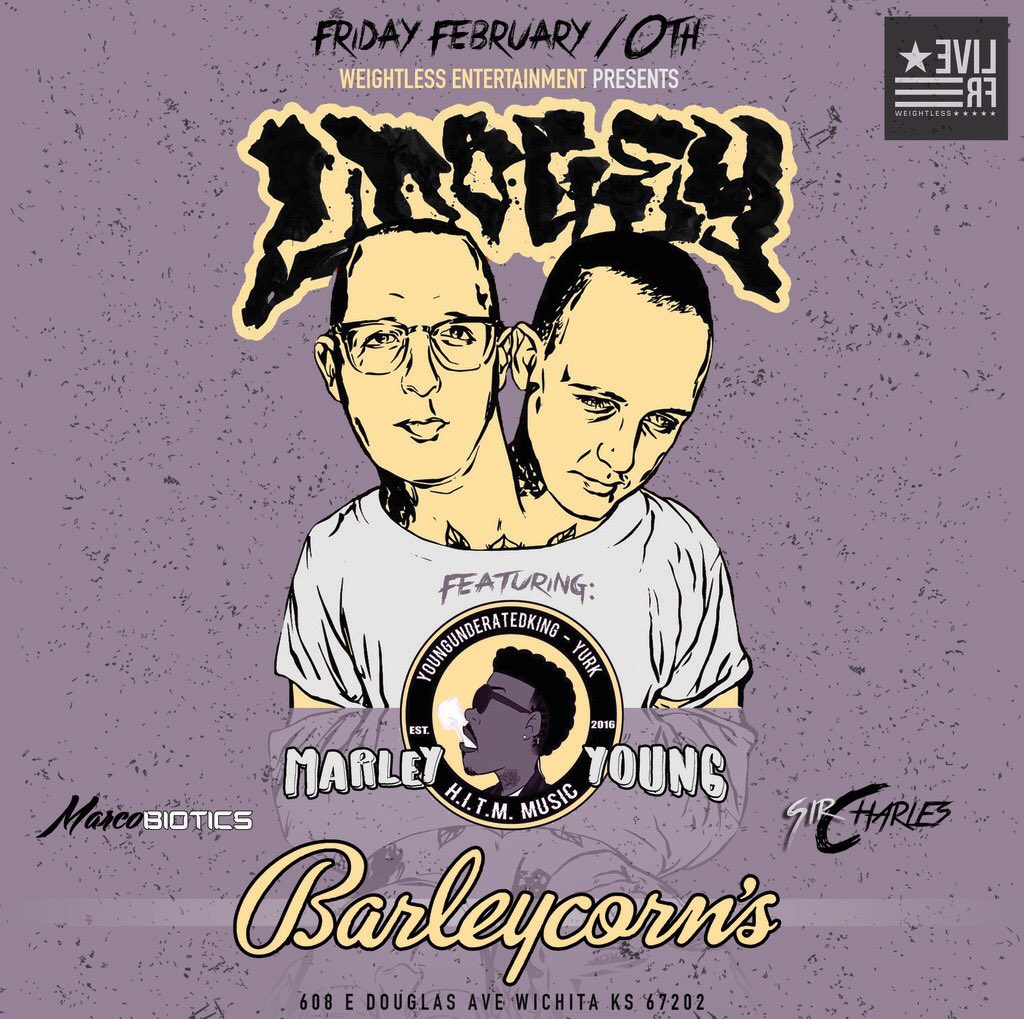 WeightlessEnt's tweet image. 2.10.17 • Loogey @ Bareycorn's