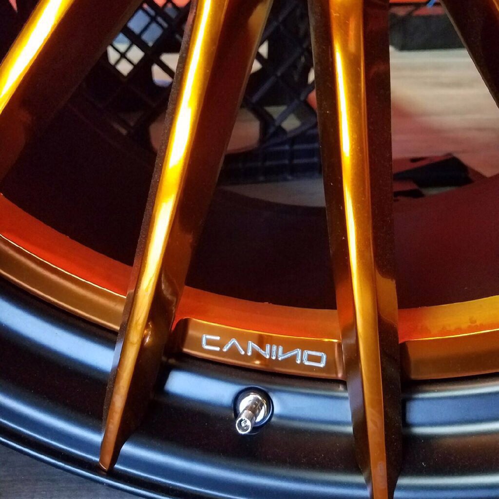 CaninoDesign's tweet photo. Detail of the Canino forged 2-piece CD15 #caninodesign #canino #caninowheels https://t.co/FZhsoGi36z
