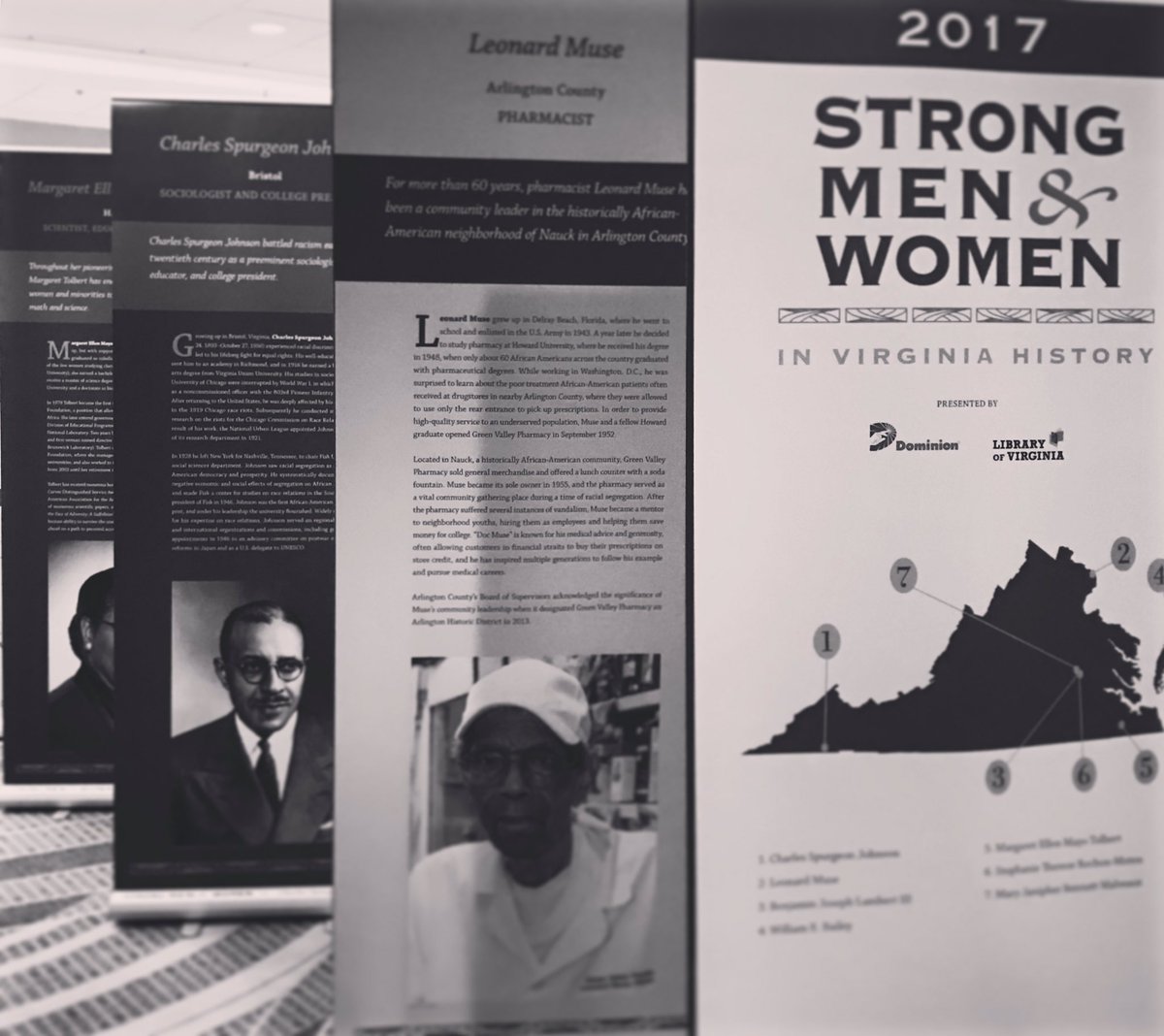 DominionEnergy's tweet photo. Happening now! It's the Strong Men &amp; Women in Virginia History event with the @LibraryofVA. #SMSW #SMWiVH https://t.co/KrwYsJ2yQu