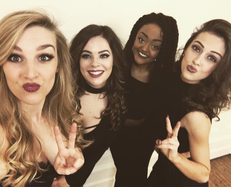 RealBellaMix's tweet photo. Had loads of fun during our photoshoot today! Can't wait to get all the pictures back. Here's one from us! 💋 #girlband #selfie https://t.co/m8L1ANaSfL
