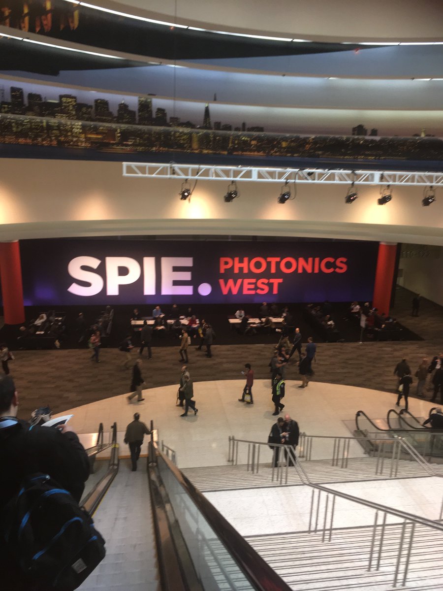 CubaticTech's tweet image. Enjoying #spie #photonicswest